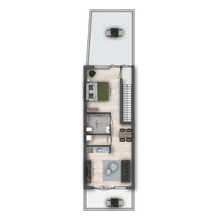 דירות איינדהובן Sunny 45M2 Penthouse With Balcony And Terrace - R65C מראה חיצוני תמונה